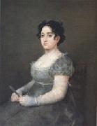 Francisco de Goya The Woman with a Fan (mk05) oil painting reproduction